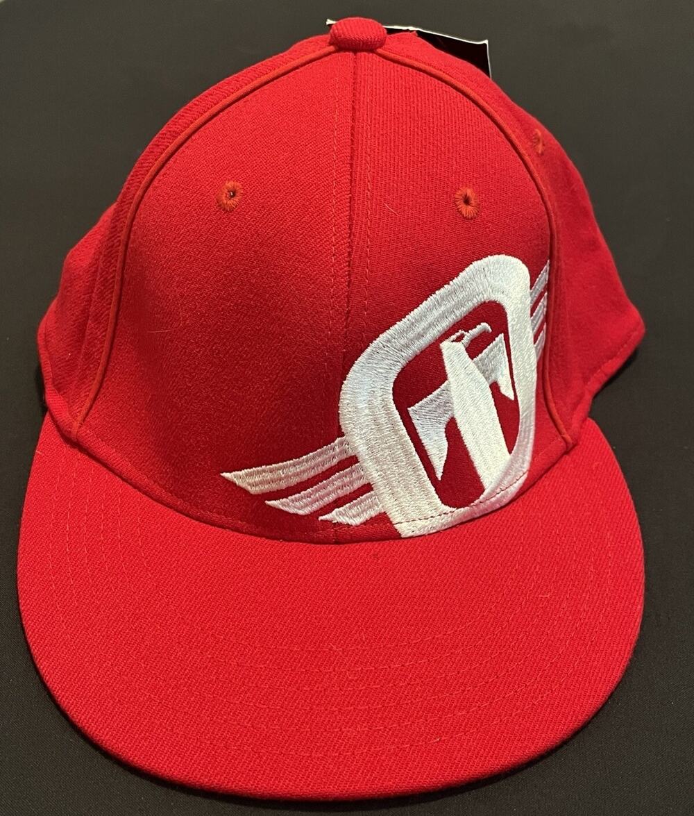 NWT Red Tapout Hat Eagle Logo Embroidery Y2K UFC MMA L/XL